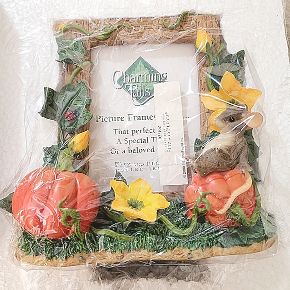 Charming Tails 93/108 "Pumpkin harvest" With Box and papers - Picture 6 of 11